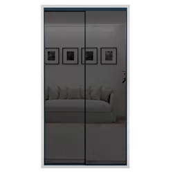 купить Шкаф Bayro Parma Gaphite 1200x2250x600 белый, купе в Кишинёве 