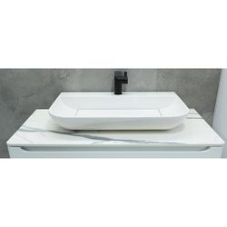 cumpără Blat pentru lavoar Bayro Bergamo 700x520 панель CrownLam 12мм vento marble în Chișinău 