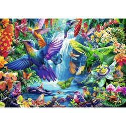 купить Пазл Trefl 10880 Puzzle 1000. Colibri tropical в Кишинёве 