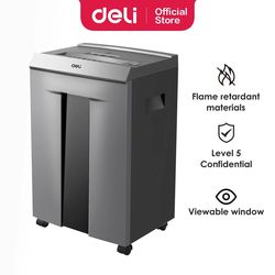 купить Шредер Deli DLET096 P5, 16 листов, 30л Micro Cut в Кишинёве 