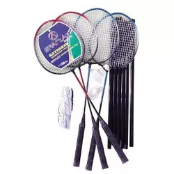 cumpără Echipament pentru badminton Spartan SL-00014316 Set badminton (4 palete+3 fluturasi+plasa+stilpuri+husa) Garden S5438 în Chișinău 
