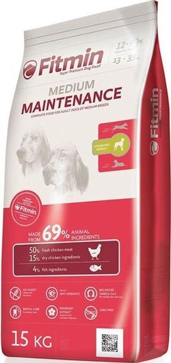 купить Корм для питомцев Fitmin Dog medium maintenance 15 kg в Кишинёве 