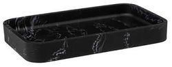 купить Аксессуар для ванной 5five 51961 Organizator baie Lea 19x11x2.5cm negru efect marmura в Кишинёве 