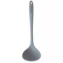 cumpără Polonic de bucătărie Casa Masa T4048A-GRI Classic silicon 30cm în Chișinău 