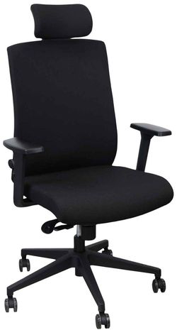 cumpără Fotoliu de birou Deco Linea Black în Chișinău 