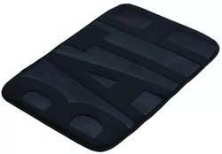 cumpără Covoraș de baie Bisk 07901, BATH negru, 60x40 în Chișinău 