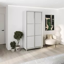 купить Шкаф my-STYLE C10H0T05AM04-U13, 100x200, серый в Кишинёве 