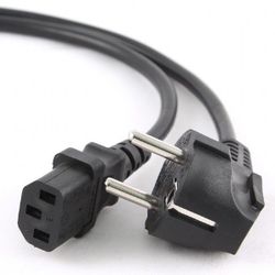 Power Cord PC-220V  1.8m Euro Plug  PC-186, Cablexpert