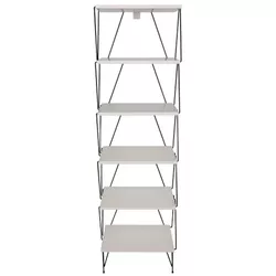 cumpără Raft de birou Trendy Balaban, Alb 48x165x31cm, raft de carti în Chișinău 