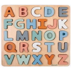 купить Пазл Janod J04412 Puzzle alfabet в Кишинёве 