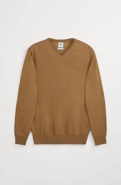 Трикотаж ZARA Коричневый