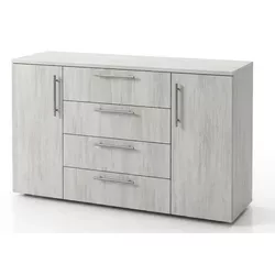 купить Комод Mashtab 10967 Madrid 4 sertare (1200x430x800) Santorini в Кишинёве 