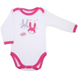 купить Детская одежда Veres 102-3.45.62 Боди Hello Bunny white-pink (интерлок)р.62 в Кишинёве 