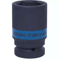 cumpără Set de tubulare, bite, duze King Tony 843542M cap tubular de impact adânc, 1", 42 mm în Chișinău 