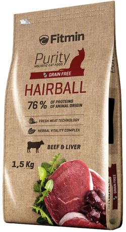 купить Корм для питомцев Fitmin Cat Purity Hairball 1.5kg в Кишинёве 