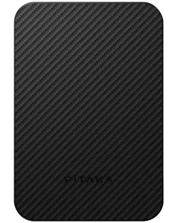 cumpără Acumulator extern USB (Powerbank) Pitaka Qi2 Black/Grey (PBQ2401) în Chișinău 