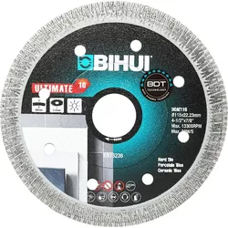 cumpără Disc de tăiere Bihui DCAE115 Диск алмазный Ultimate Diamond 115x22.2x1.4mm în Chișinău 