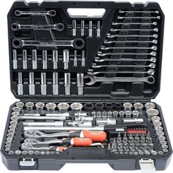 KIT DE UNELTE PROFESIONALE YATO 1/4 ", 3/8", I 1/2 "KPL 150 elemente