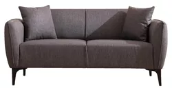 cumpără Canapea Trendy Belissimo Gri inchis (2 locuri) în Chișinău 