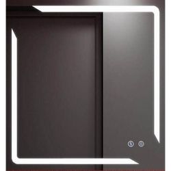 купить Зеркало для ванной Bayro Smart 700x800 LED touch c подогревом в Кишинёве 