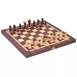 купить Настольная игра miscellaneous 5237 Sah+dame 35cm, king 6cm, fag/mesteacan/carpen Sunrise (CH165A) в Кишинёве 