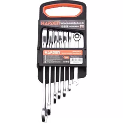 cumpără Set de unelte de mână Harden 540117 Set de chei combinate rotative-fixe (7 buc.) Industrial în Chișinău 