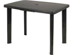 Masa din plastic pentru terasa 90X60X46cm, neagra