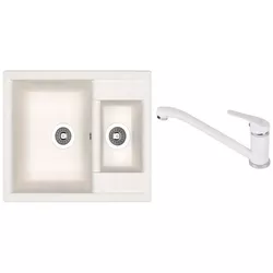 купить Мойка кухонная со смесителем Dr.Gans Astra 620K + SanDonna F 1066 alb в Кишинёве 