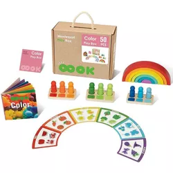 купить Головоломка Tooky Toy (55015) Развивающий набор игрушек «Цвета» BCTJ689 в Кишинёве 