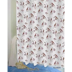 купить Занавеска для ванной Bisk 03712 PEVA FLOWER 180x200 в Кишинёве 