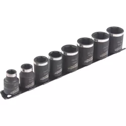 cumpără Set de tubulare, bite, duze Milwaukee 4932478288 Set de capuri hexagonale shockwave 3/8, (set 8 buc) în Chișinău 