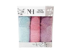 Набор полотенец 3шт 30X50cm Newhome французское кружево, х/б