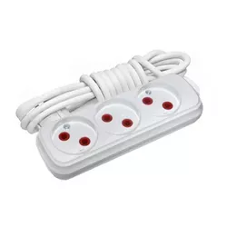 купить Удлинитель электрический Horoz 200.310.303 10m 2x0.75(12b/c) в Кишинёве 