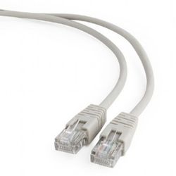 7.5m, Patch Cord  Gray, PP12-7.5M, Cat.5E, Cablexpert, molded strain relief 50u" plugs