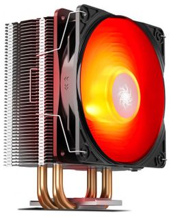 AC Deepcool "GAMMAXX 400 V2(RED)" (<27.8dBA, 64.5CFM, 120mm Red LED, PWM, 130W, 606g.)