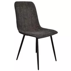 купить Стул Evelin di Costacurta YTC-078B, UF885-15 (Dark grey) в Кишинёве 