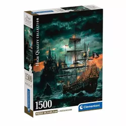 купить Пазл Clementoni Puzzle 1500 The Pirates Ship (31719) в Кишинёве 