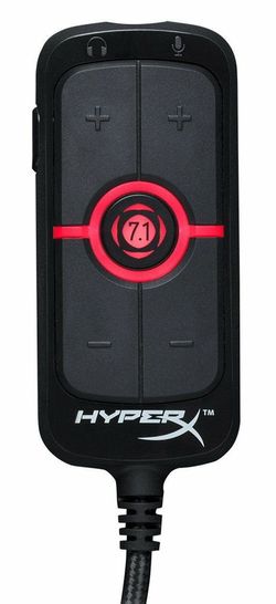 cumpără Placă de sunet HyperX HX-USCCAMSS-BK, Amp 7.1 USB în Chișinău