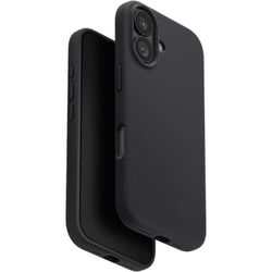 cumpără Husă pentru smartphone UNIQ iPhone 17 (2025) 6.3 Hybrid Magclick Lino, Charcoal Grey în Chișinău 