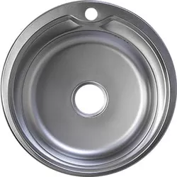 cumpără Chiuvetă bucătărie Rubano HD510E incastrabila 510x510x160mm. inox, periat-0,6mm în Chișinău 