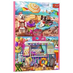 купить Пазл Trefl 37533 Puzzle 2x500. Timp de vara в Кишинёве 