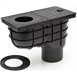 купить Аксессуар для дома Hydro S 0111729 NEGRU, DN 110, A15 Colector pluvial cu ieșire verticală в Кишинёве 