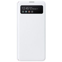 cumpără Husă pentru smartphone Samsung EF-EA415 S View Wallet Cover White în Chișinău 