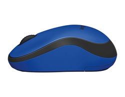 Wireless Mouse Logitech M220 Silent, Optical, 1000 dpi, 3 buttons, Ambidextrous, 1xAA, Blue