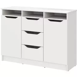 cumpără Comodă MebelStar 1200 LILU 121x40x89 White (MBS-1299) în Chișinău 