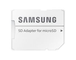 512GB MicroSD (Class 10) UHS-I (U3) +SD adapter, Samsung EVO Plus "MB-MC512KA" (R:130MB/s)