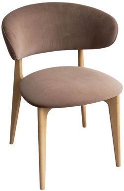 купить Стул Deco Roses Royal Velvet 4 + Natural Legs в Кишинёве 