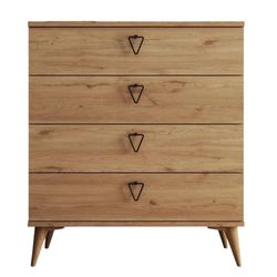 купить Комод Trendy Versa, Stejar, 80x91x45cm (GTR005841) в Кишинёве 