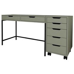 cumpără Masă de birou Trendy Working 1600-77, 120x77,4x55cm în Chișinău 