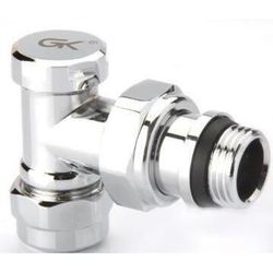 cumpără Supapă de închidere Radiva 130059 Robinet calorifer coltar Retur PEX D1/2" FEx16 crom în Chișinău 